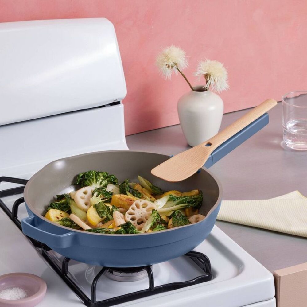 Our Place -  4pc Aluminum Ceramic Nonstick Always Pan Blue Salt - Picture 3 of 4